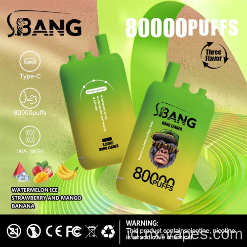 Bang Leader 80000 Puffs sekali pakai grosir vape